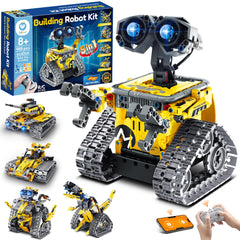 Sillbird robot building kit laid out for hands-on learning and family project time.