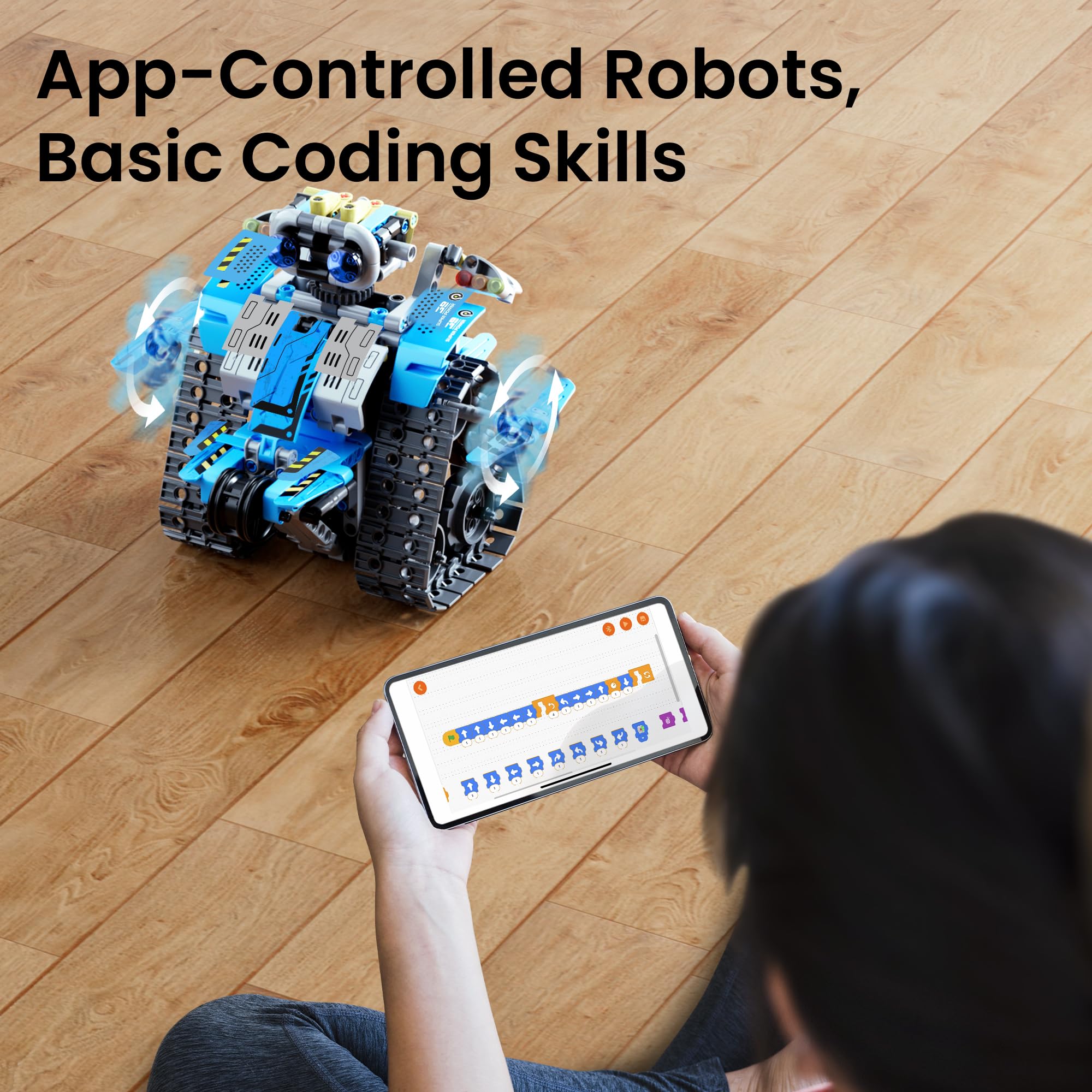 Sillbird robot-building-kit 5-in-1-designs showcases varied models for evolving play.
