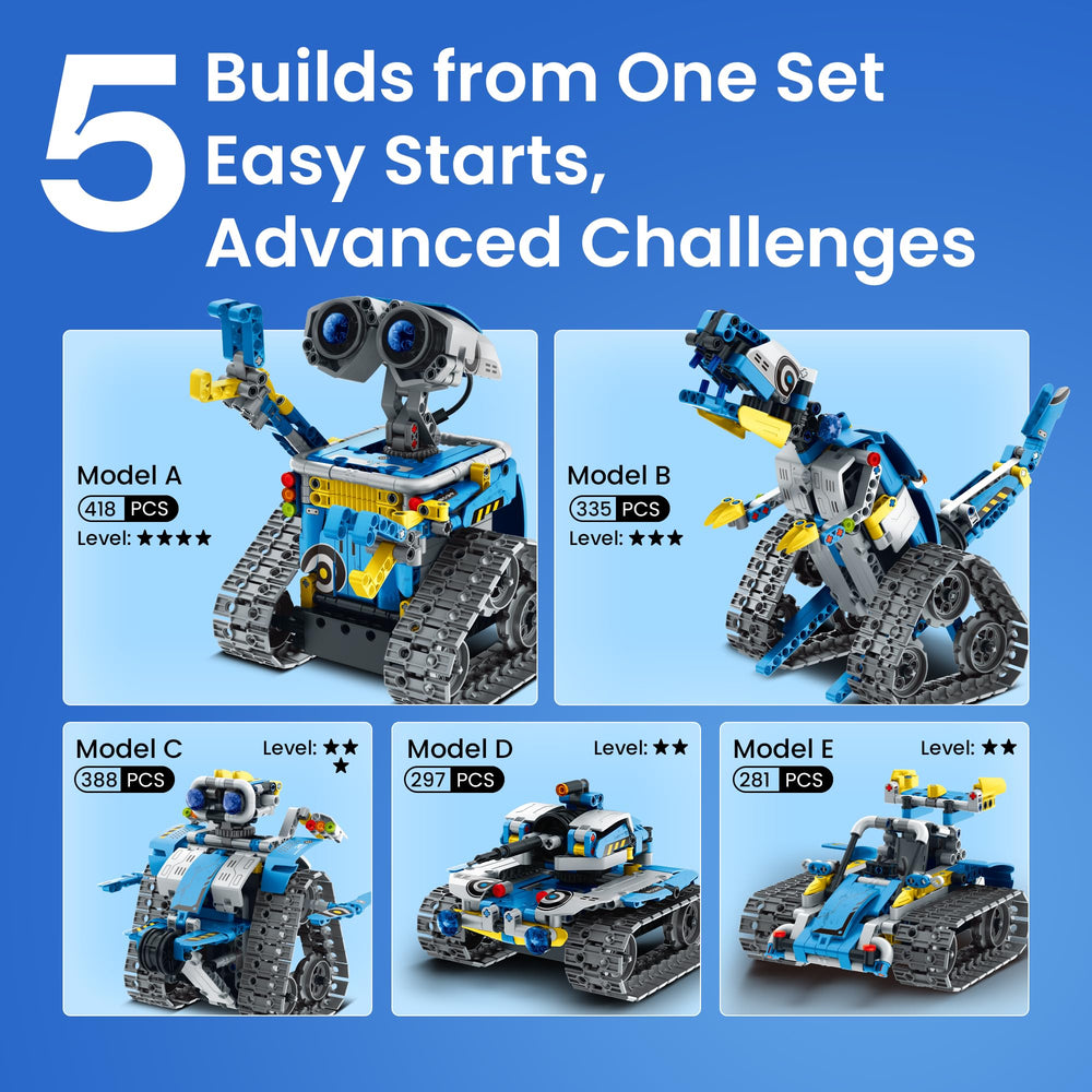 Sillbird robot-building-kit instruction-guide provides clear steps for independent or family building.