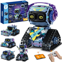 Sillbird robot kit 5-in-1 with 433 pieces supports hands-on STEM learning.