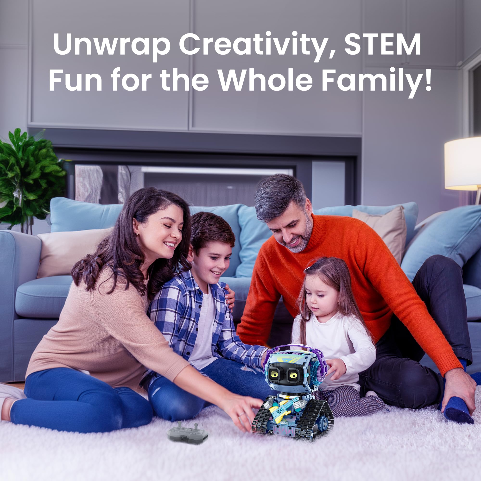 Sillbird remote-control robot with Bluetooth app enables easy coding play.