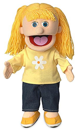 Silly Puppets Katie Peach Girl puppet front view for imaginative storytelling