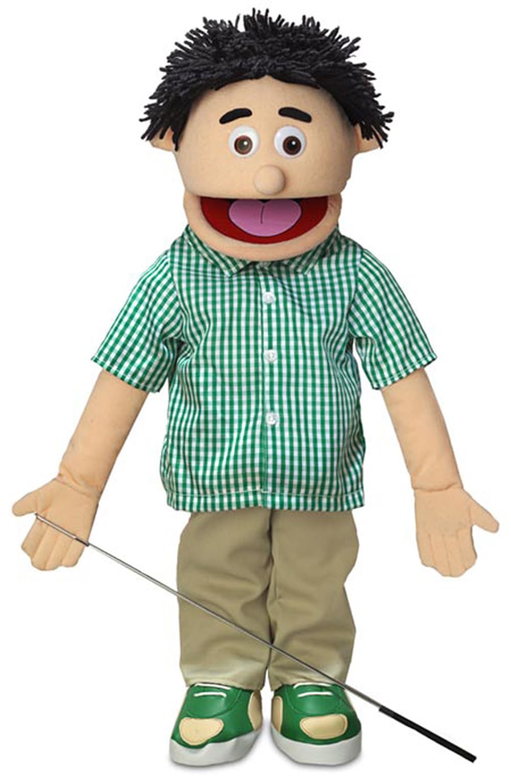 Silly Puppets Kenny Peach Boy full-body puppet for engaging ventriloquism performances