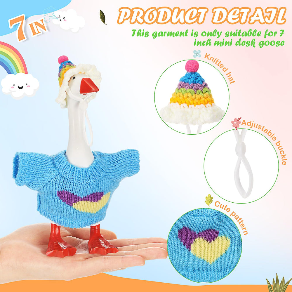 SilTriangle magnetic goose statue base keeps outfits securely attached