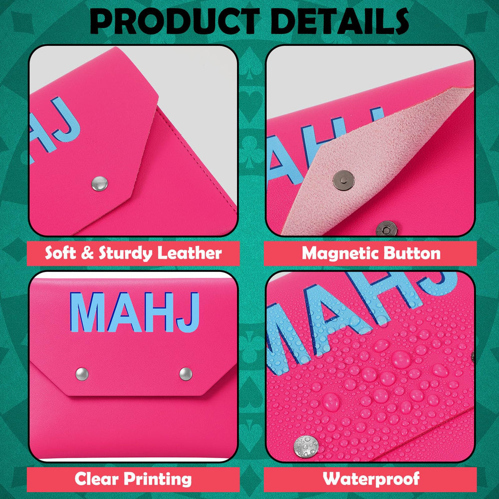 SilTriangle slim profile slips into purses for on-the-go mahjong