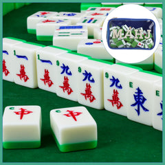 SilTriangle mahjong tile bag gift-ready, perfect for mahjong enthusiasts.