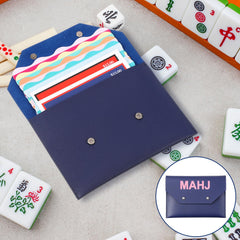 Durable leather from SilTriangle resists wear during long mahjong sessions.
