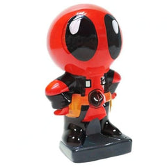 Silver Buffalo Deadpool Chibi Stance close-up facial expression detail.