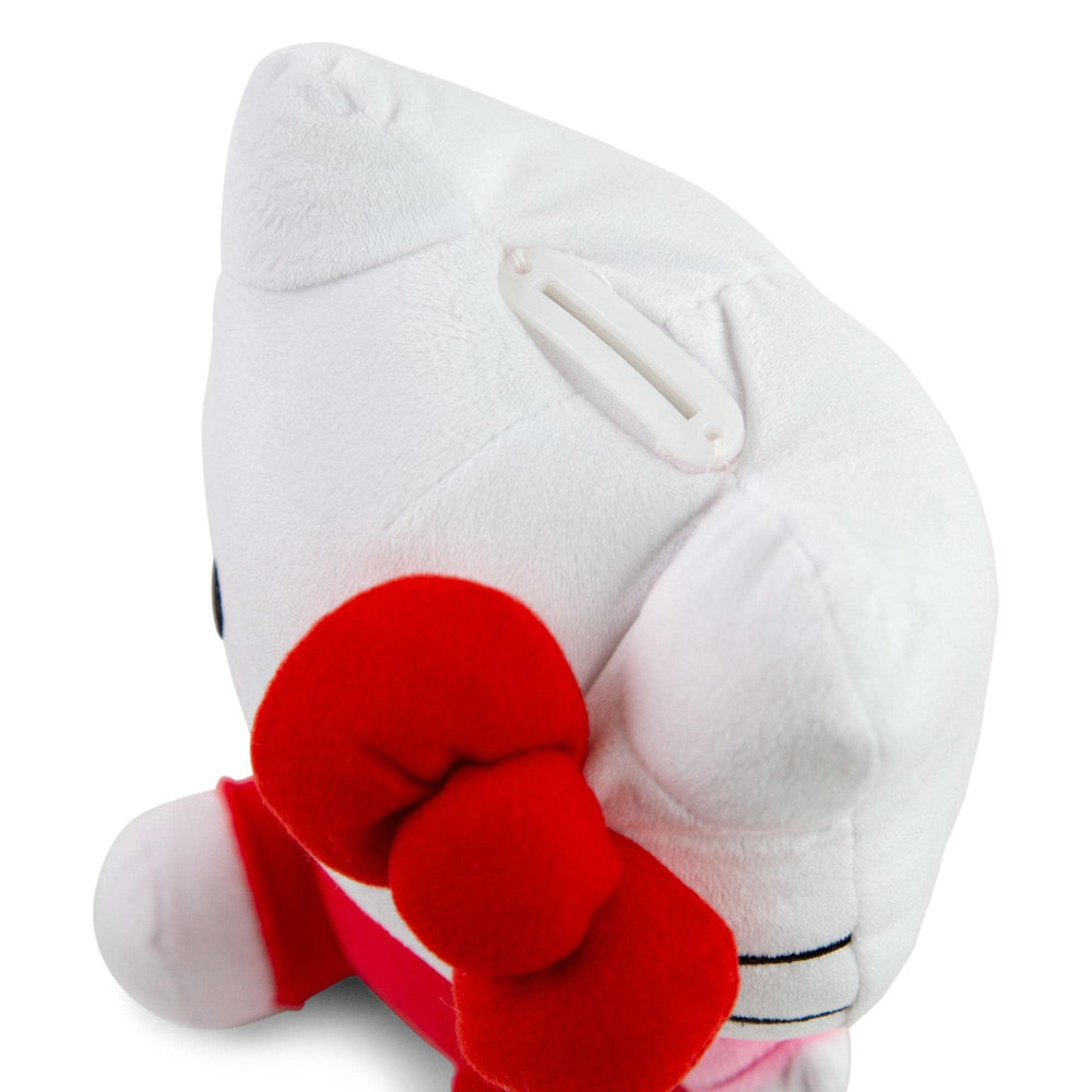 Silver Buffalo Hello Kitty coins storage on desk demonstrates easy everyday money organization.