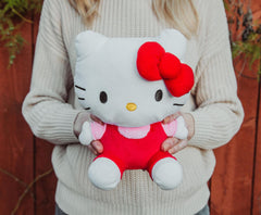 Silver Buffalo Hello Kitty officially licensed plush bank ensures authenticity for collectors.