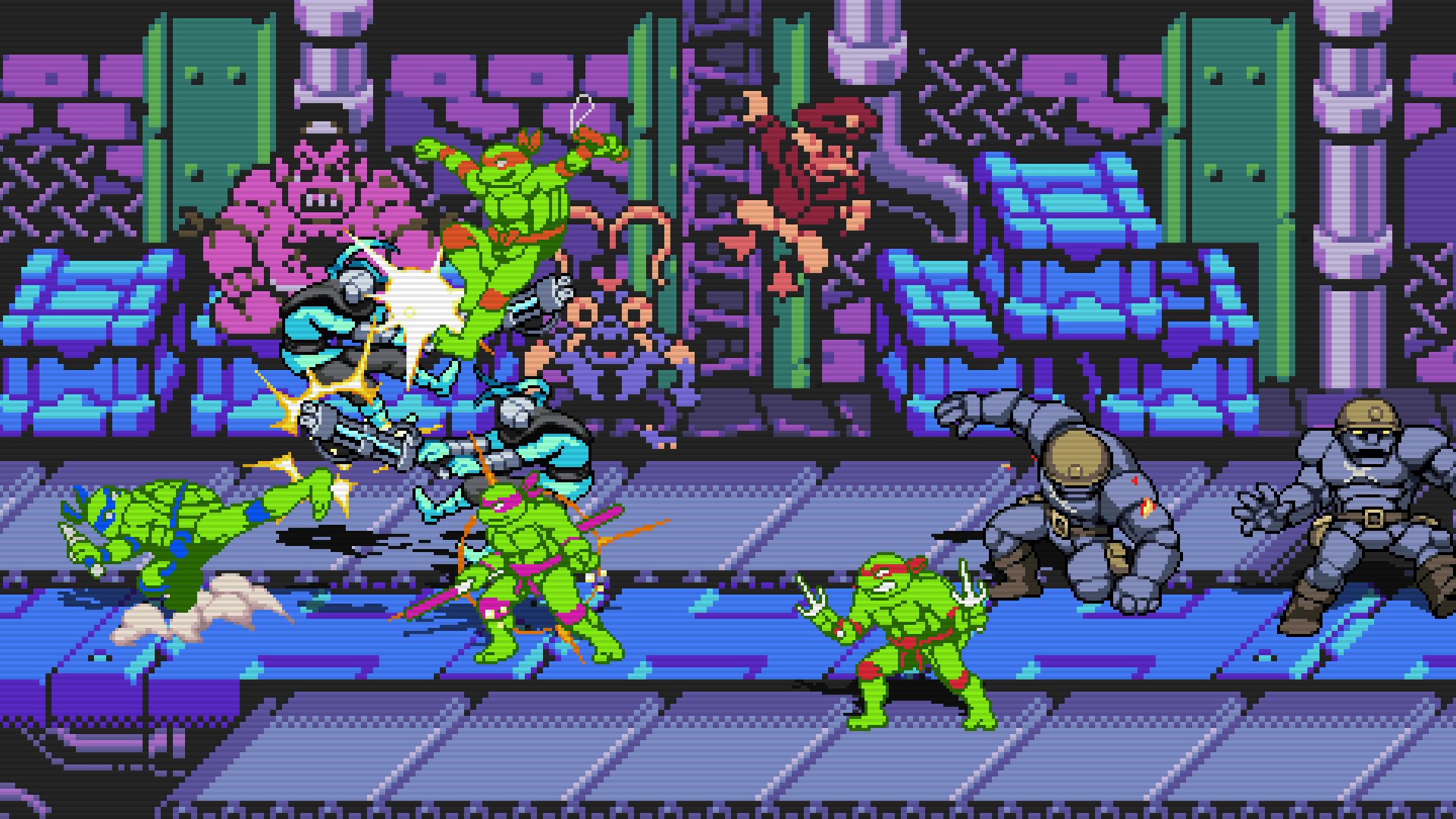 Silver Lining Interactive TMNT Usagi and Karai playable characters in Shellshock DLC.