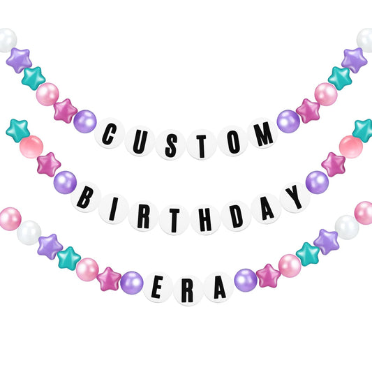Simgoing 103 Pcs Giant Bracelet Garland Kit for personalized party decor.