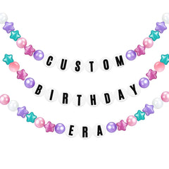 Simgoing 103 Pcs Giant Bracelet Garland Kit for personalized party decor.