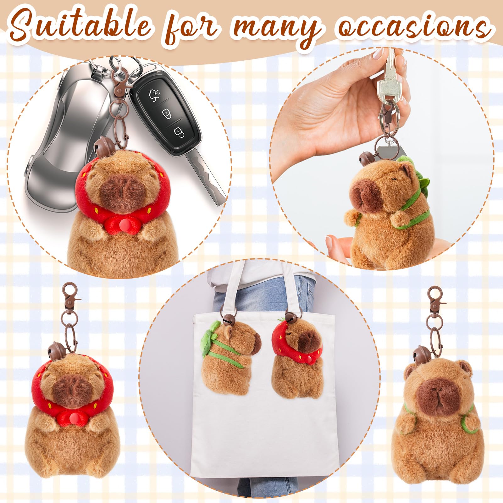 Classic brown color suits animal lovers and everyday carry.