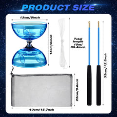 Simgoing diabolo sticks with foam grip for comfortable control.