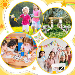 Simgoing outdoor decor pinwheels brighten gardens and pots with movement