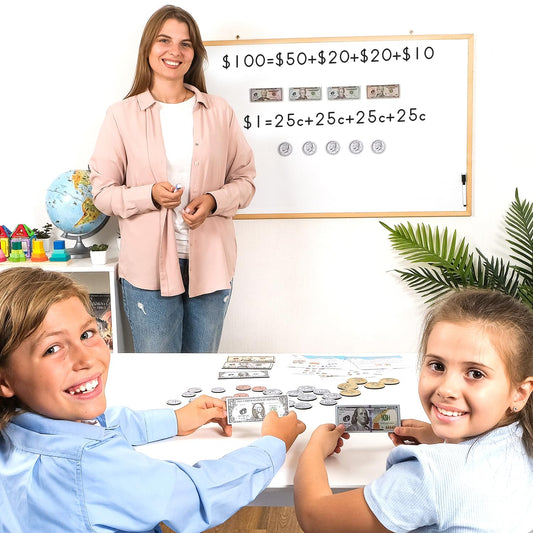 Simply Magic magnetic coins for visual math and hands-on learning