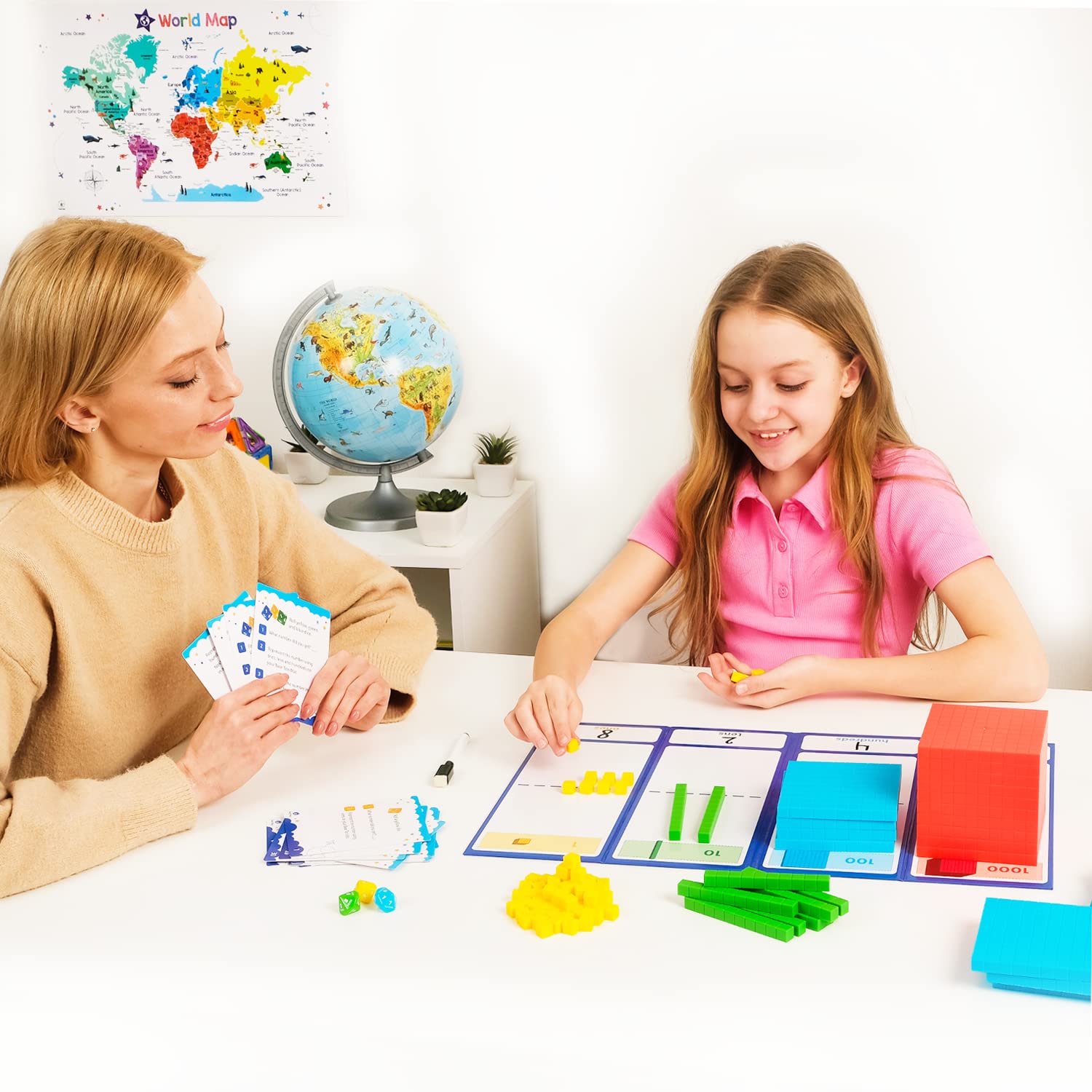 Simply Magic base ten cube thousands ideal for advanced place value practice