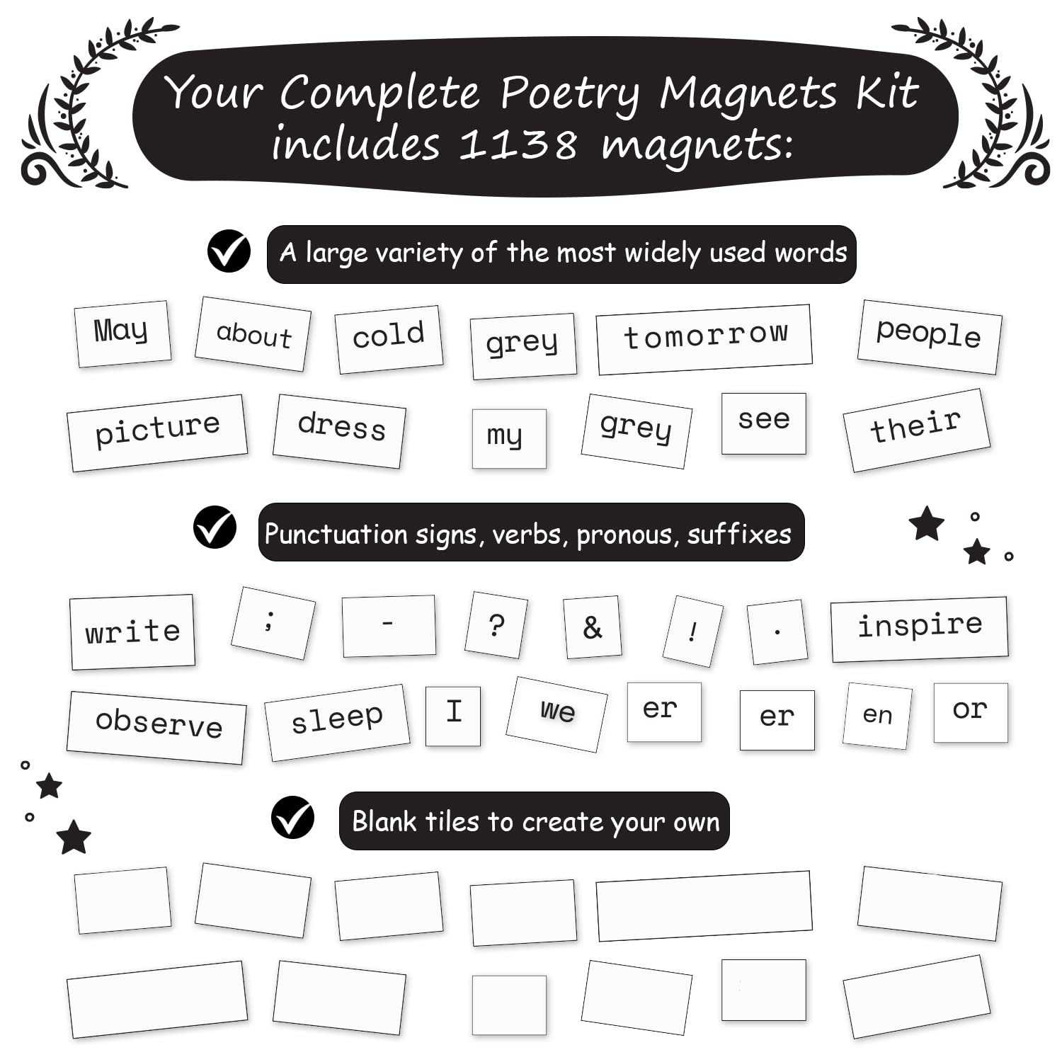 Simply Magic reusable magnets on eco-friendly kit ideal for creative gifting