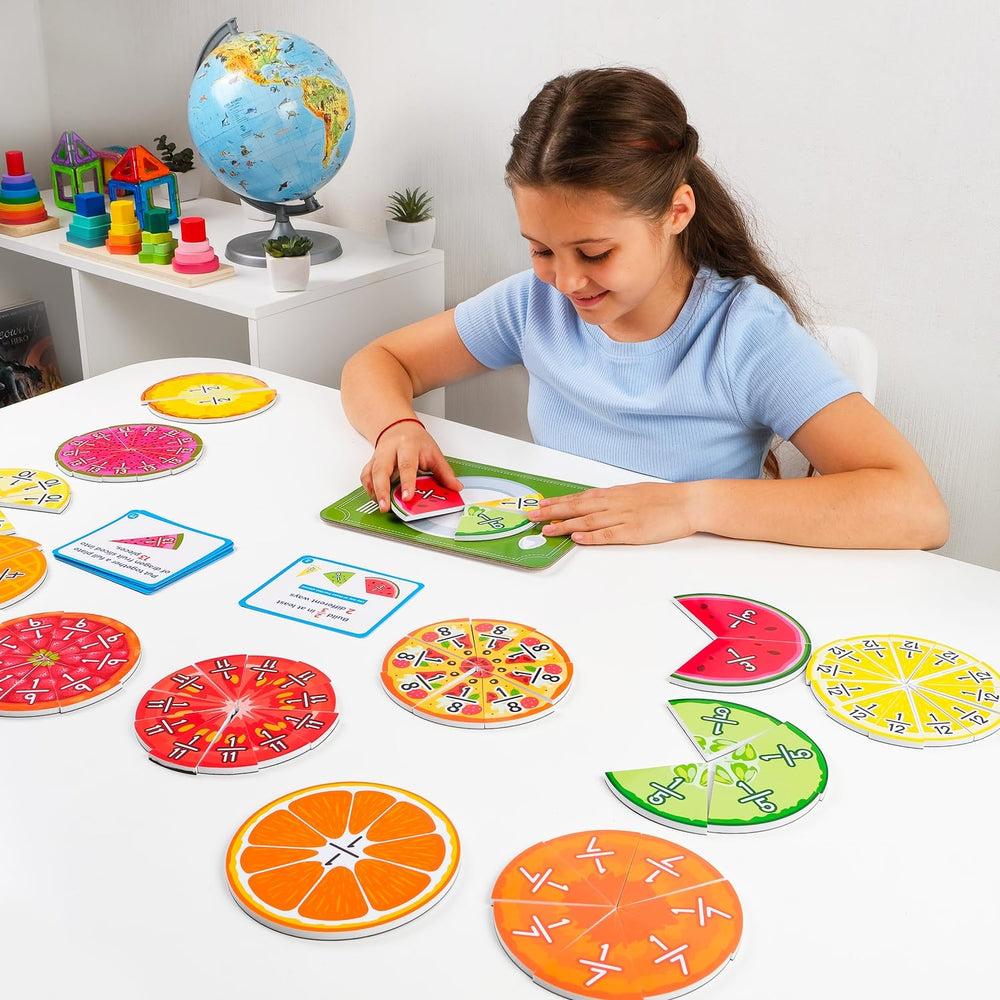 Simply Magic fraction cards for guided practice and quick prompts