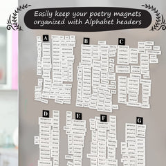 Simply Magic word magnets spark conversations and storytelling for all ages