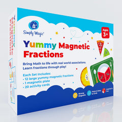 Simply Magic home learning fraction kit for approachable fractions at home