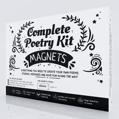 Simply Magic versatile fridge magnets inspire poems, stories, and playful conversations
