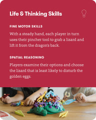 SimplyFun Dreaming Dragon concentration-play captures kids staying engaged and focused.