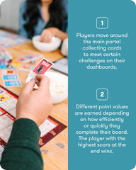 SimplyFun Time Jumpers pawns on the board encourage tactical movement