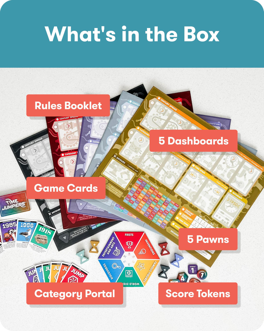 SimplyFun Time Jumpers scoring system rewards careful planning and interaction