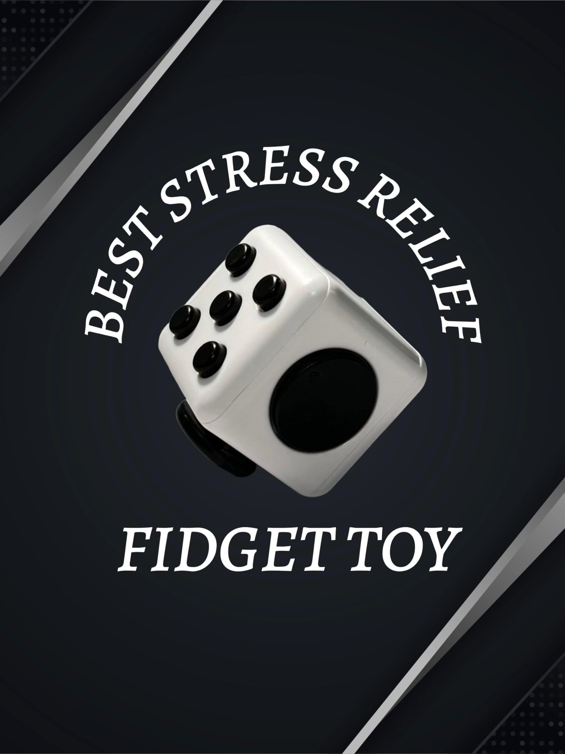Simplyy Fidget Gadget Block in office setting during meetings.