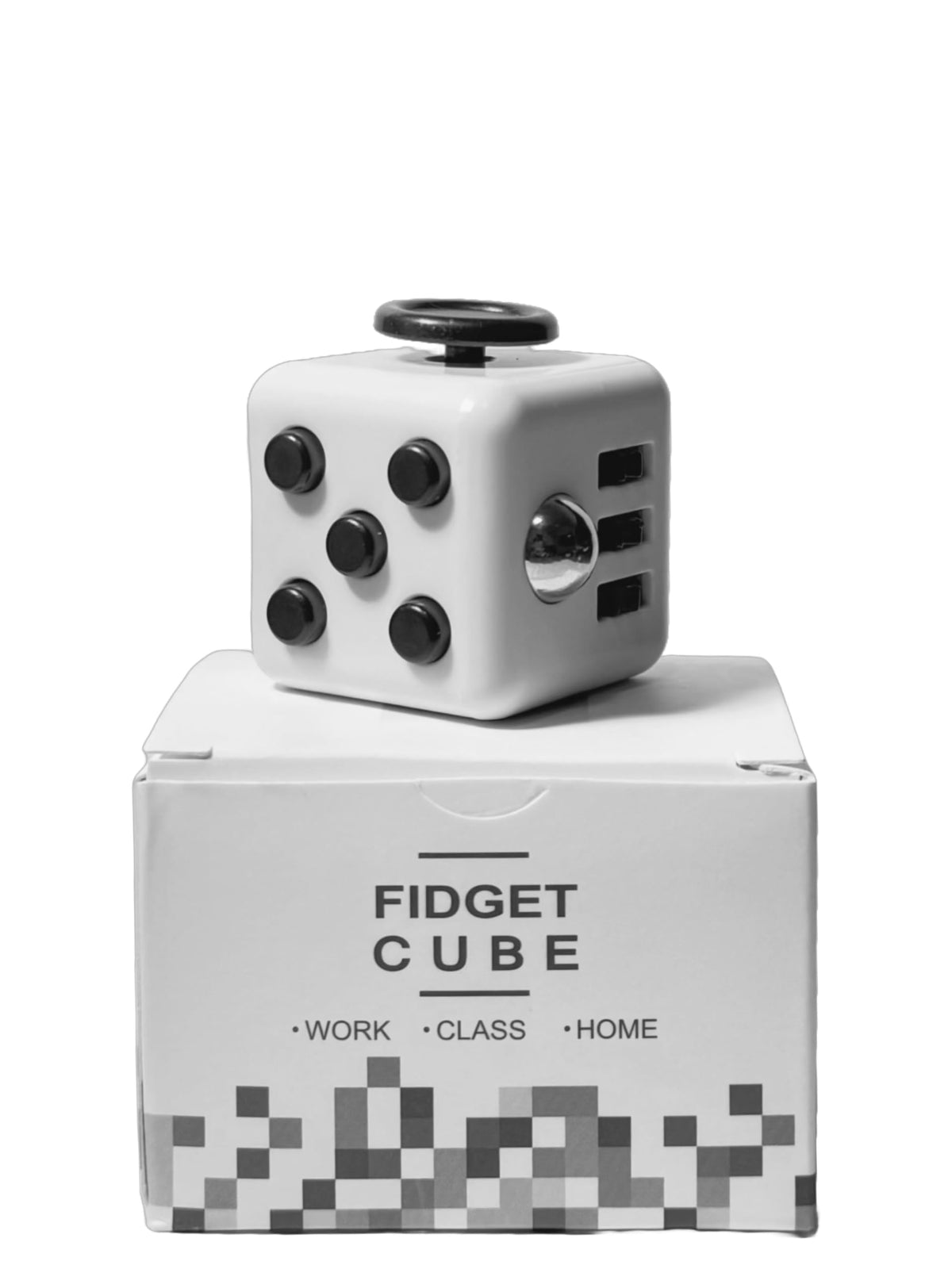 Simplyy Fidget Gadget Block top view for on the go focus.