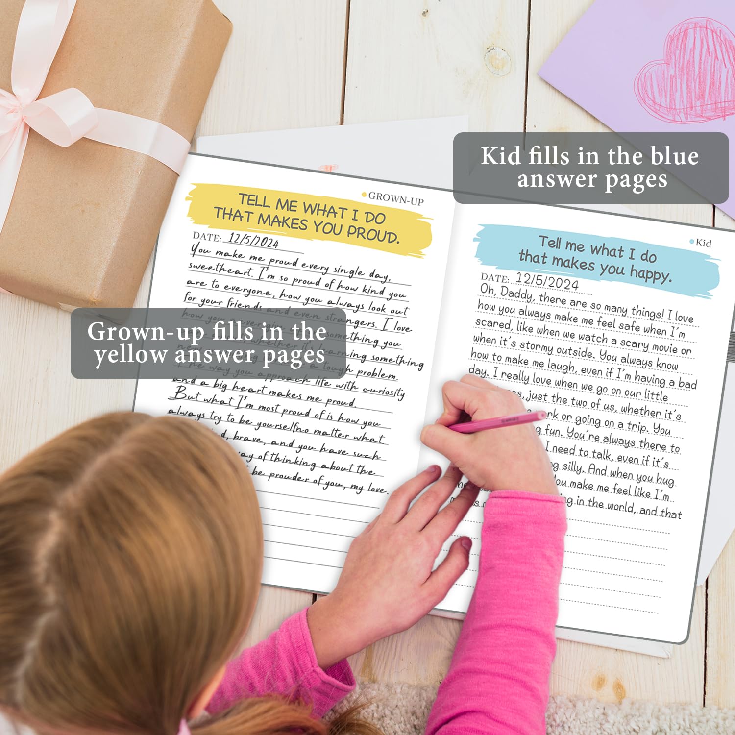 SIMSIMY eco-leather hardcover closeup highlighting premium, durable design.