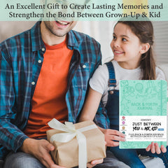 SIMSIMY Just Between You and Me Kid Journal inner pocket stores notes for future memories.