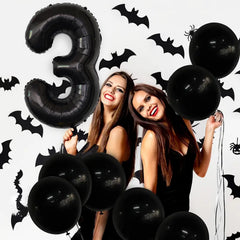 SINBEE 3-number foil balloon with hanging holes for easy setup