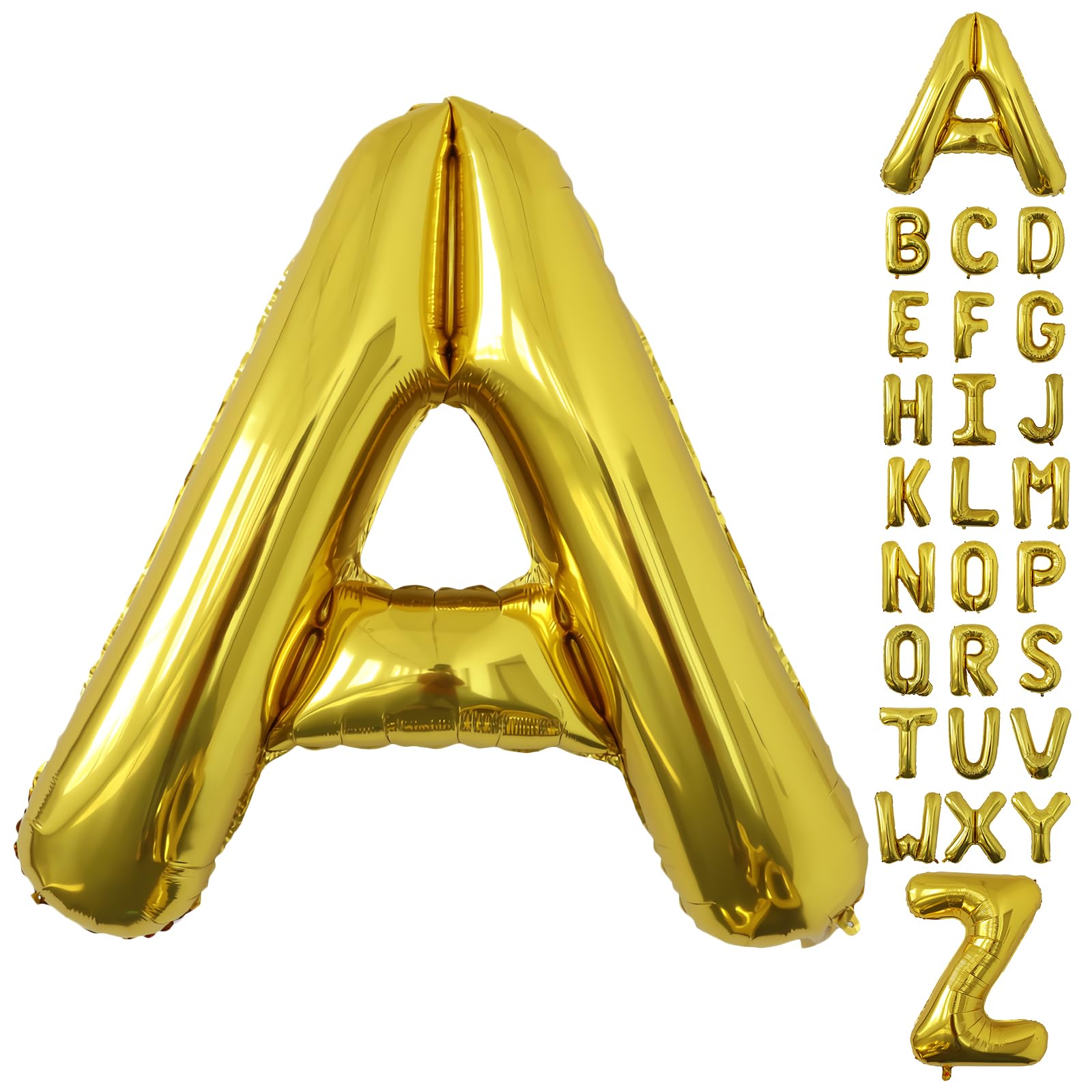 SINBEE 40inch gold A balloon ideal for birthday party photo props.