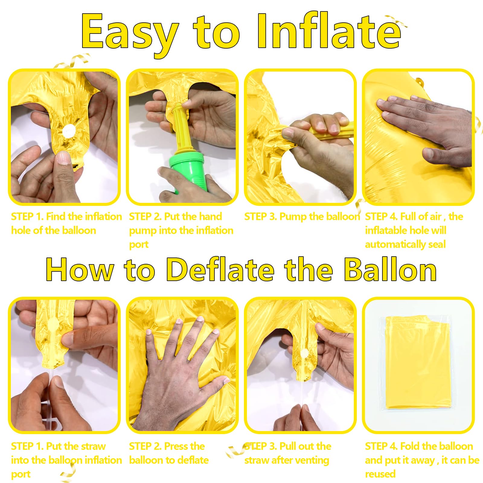 SINBEE Gold 60-number balloon assembly creates impactful backdrop for celebrations.