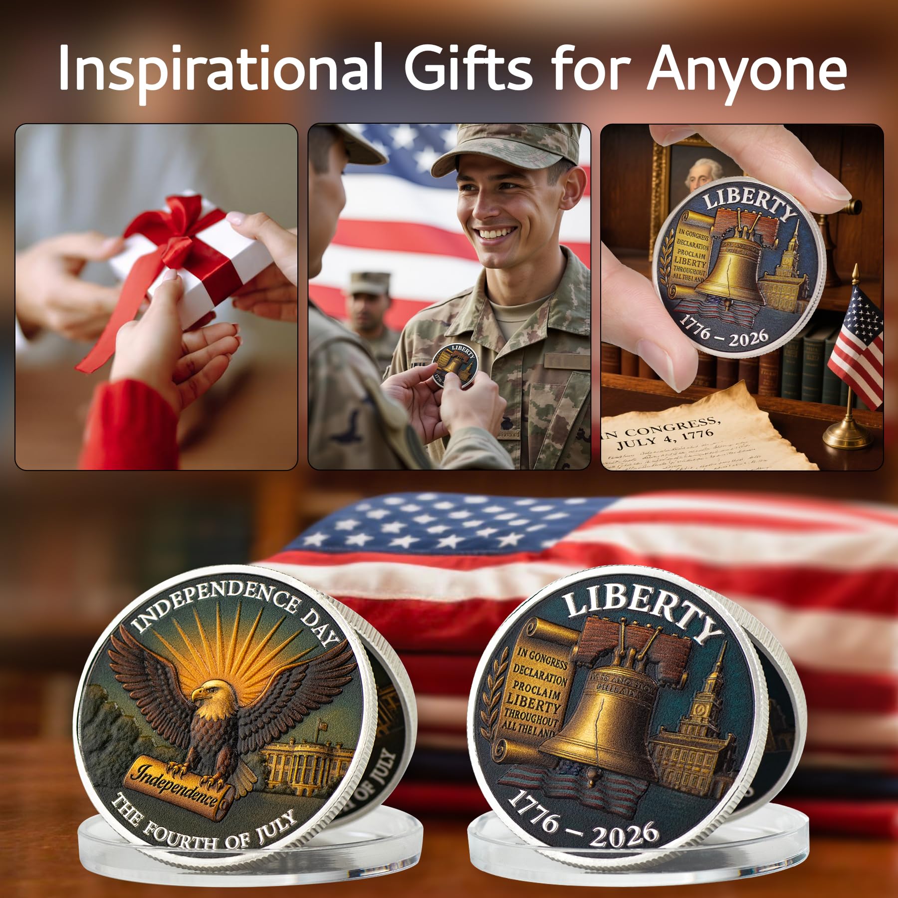 SINBRLAI heritage designs capture American history moments.