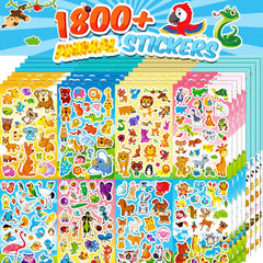 Sinceroduct forest-theme animal stickers inspire imaginative play and nature exploration
