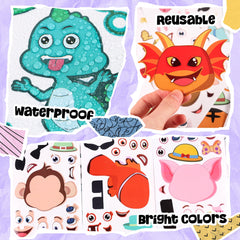 Sinceroduct Art and craft stickers for kids to personalize projects.