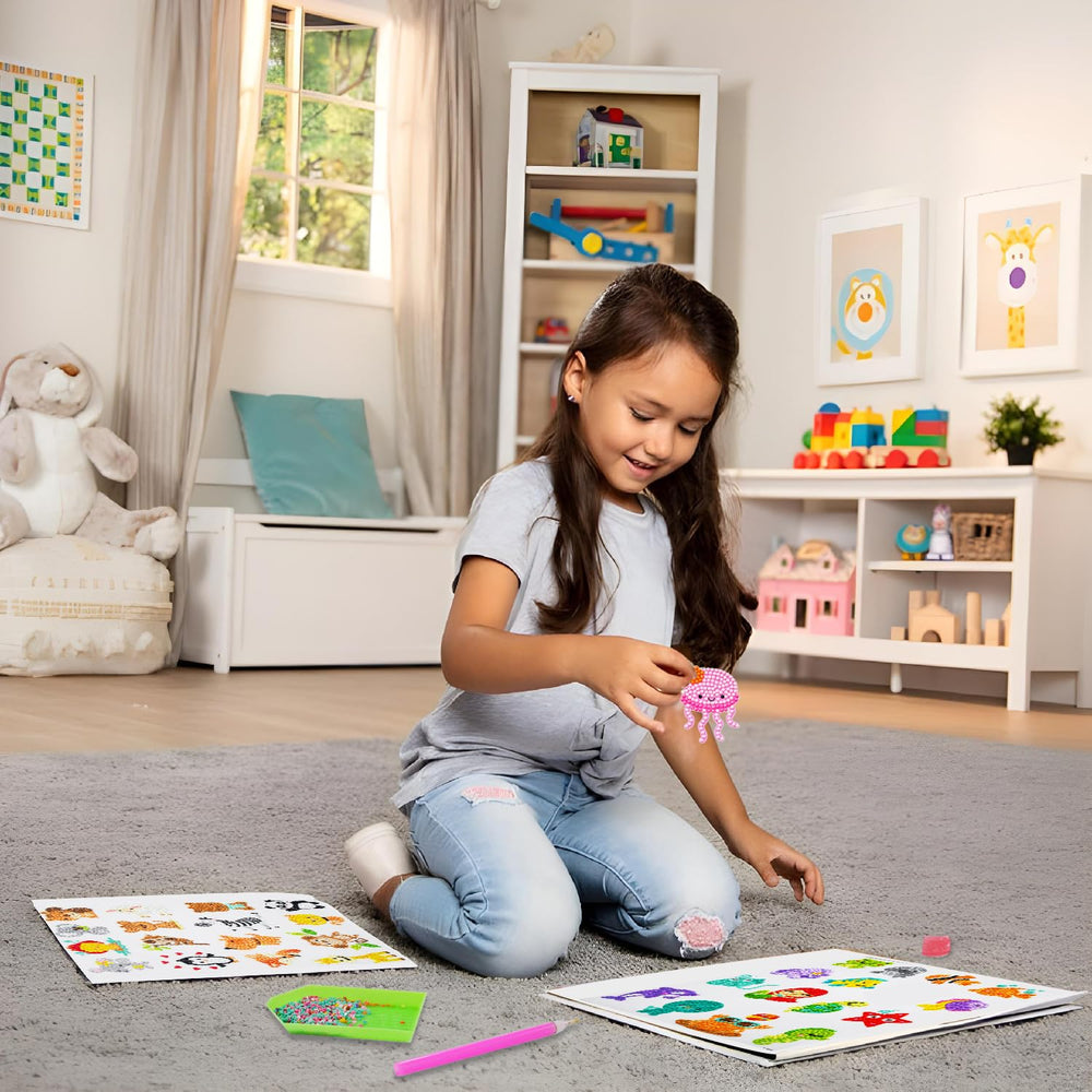 Sinceroduct Sparkling 5D Diamond Sticker Kit easy DIY art for home use.