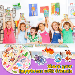 Sinceroduct scrapbooking stickers add vibrant, reusable embellishments