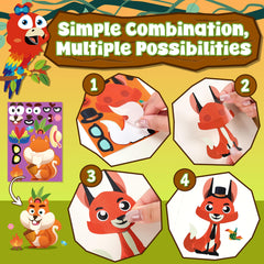 Sinceroduct waterproof stickers endure travel and playtime activities.