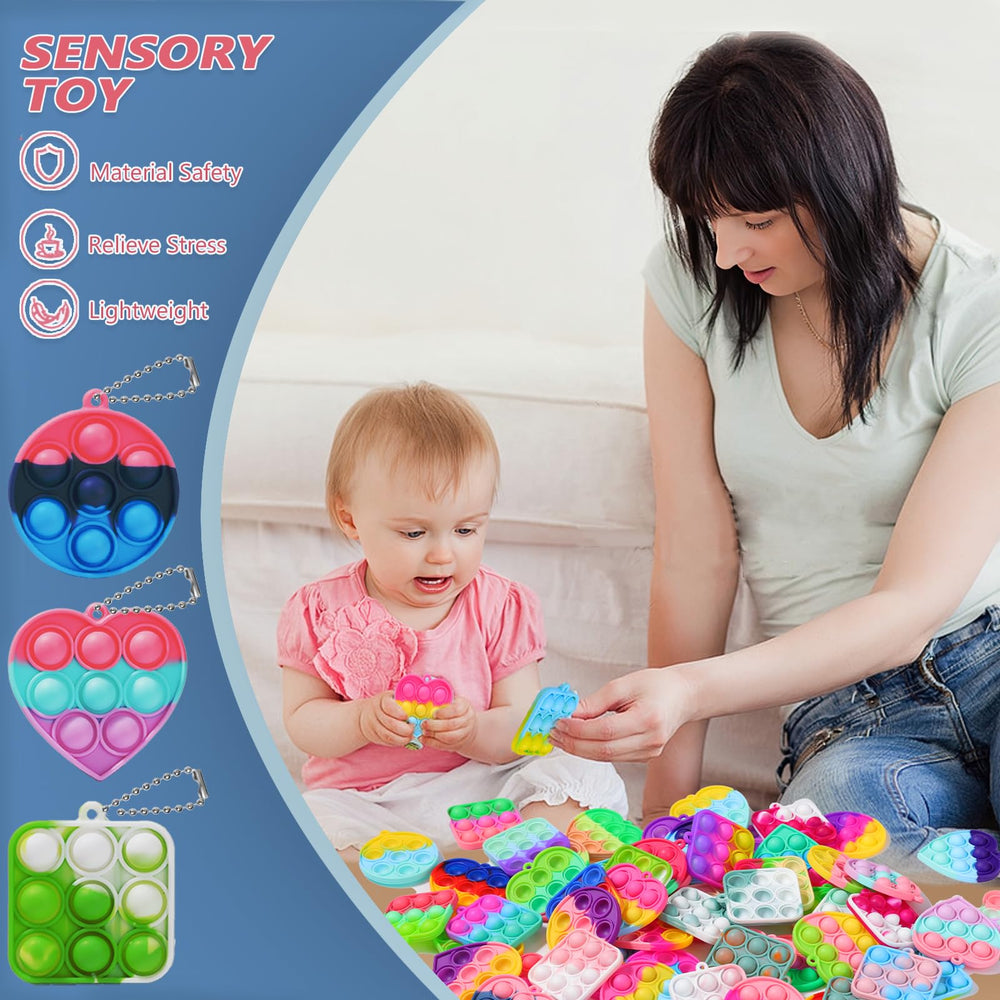 SINFOX bubble poppers provide quick sensory release with satisfying clicks