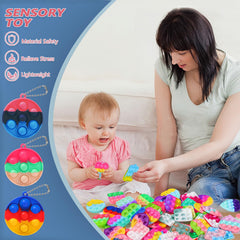 SINFOX mini stress-relief toys ideal for classroom and home use.