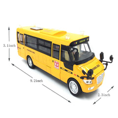 Singer's Toy 9in pull-back bus engine sounds activate on press
