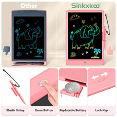 SINKXKOO rounded-corner durable case protects little learners.