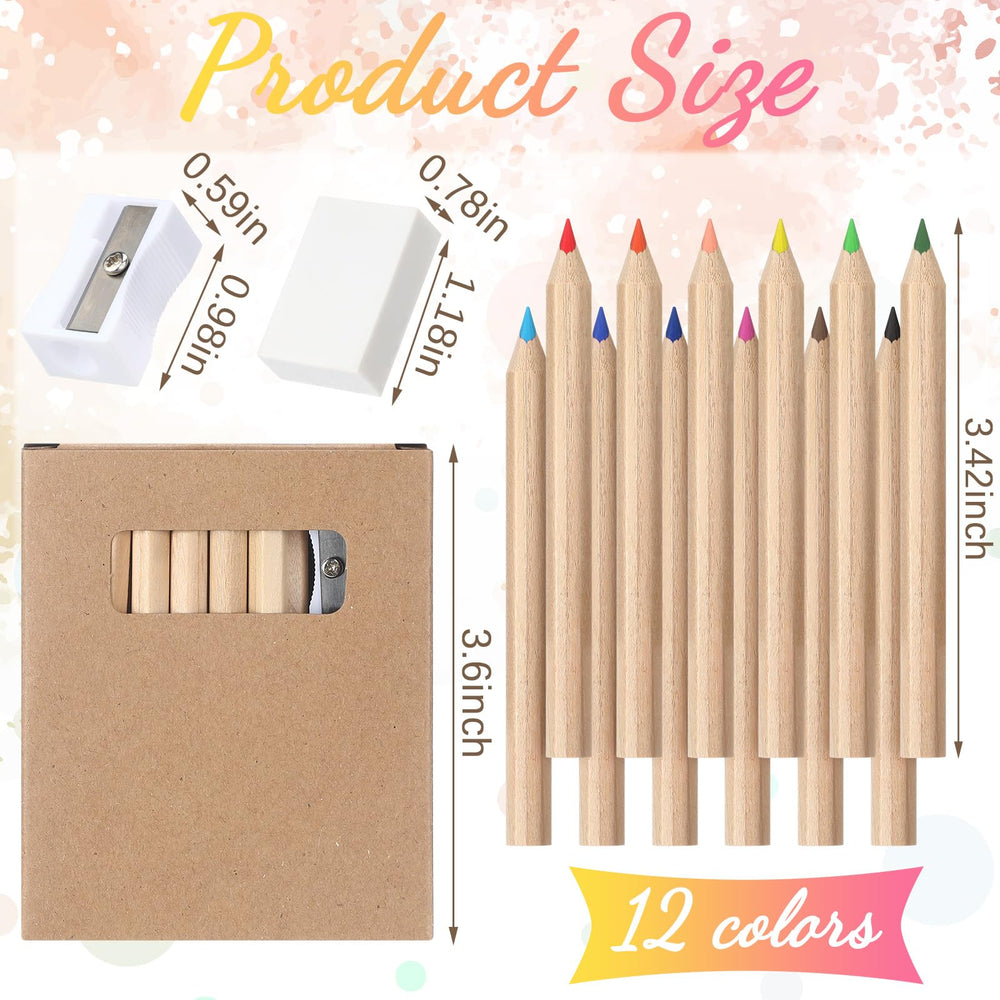 Sinload 3-5in pencil sharpener and eraser included for quick corrections.