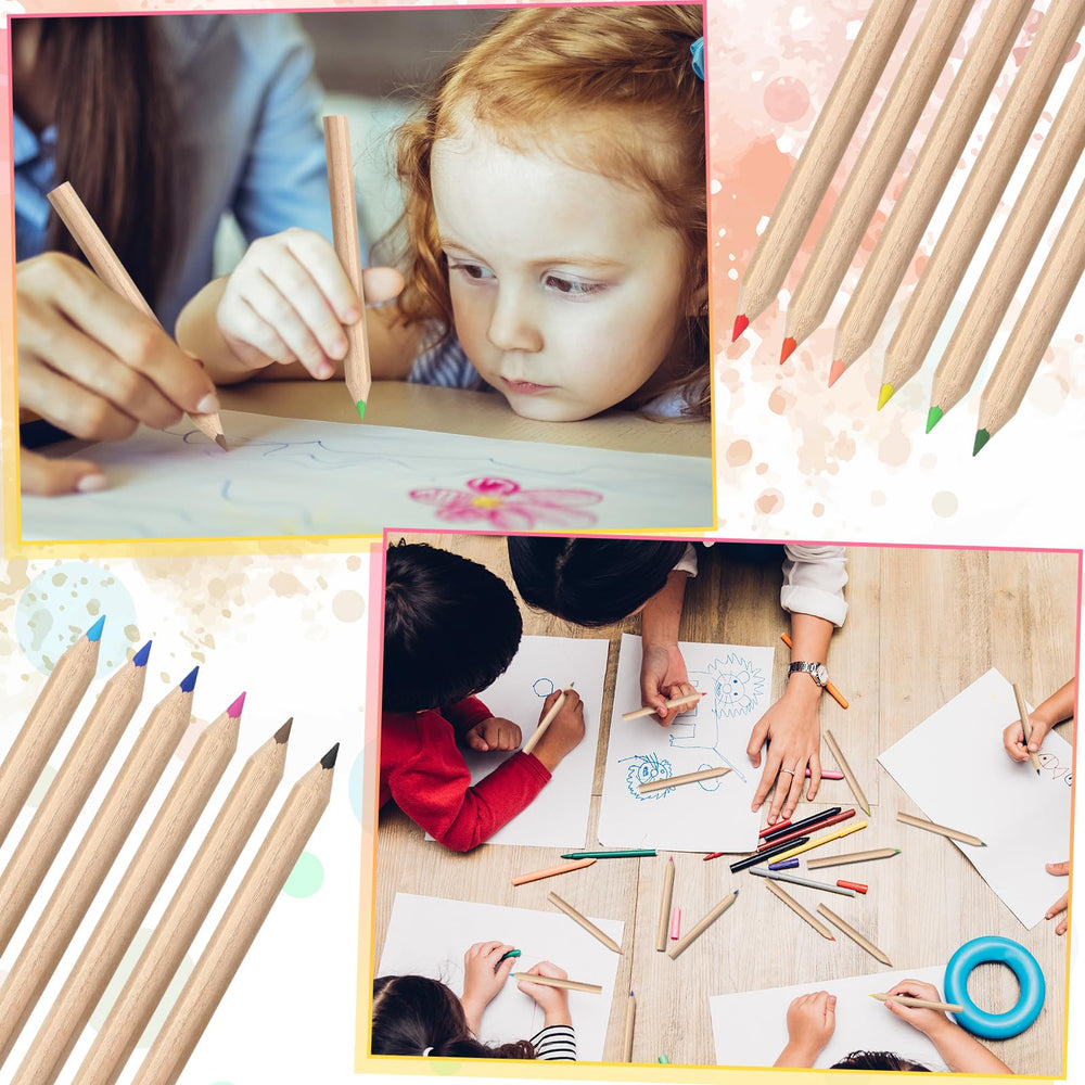 Sinload Valentines party favors with soft-core pencils for kids