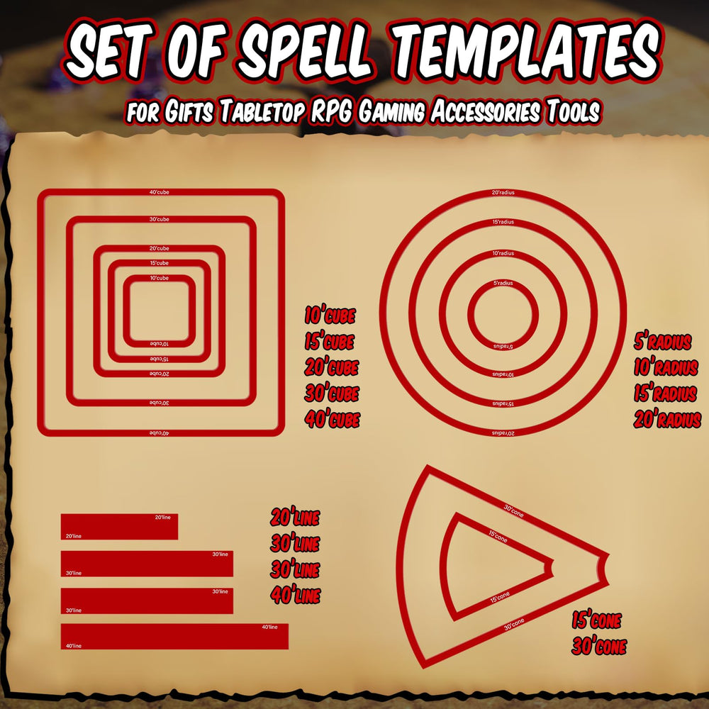 Sintuff spell templates circles red help visualize radii for fair spell ranges
